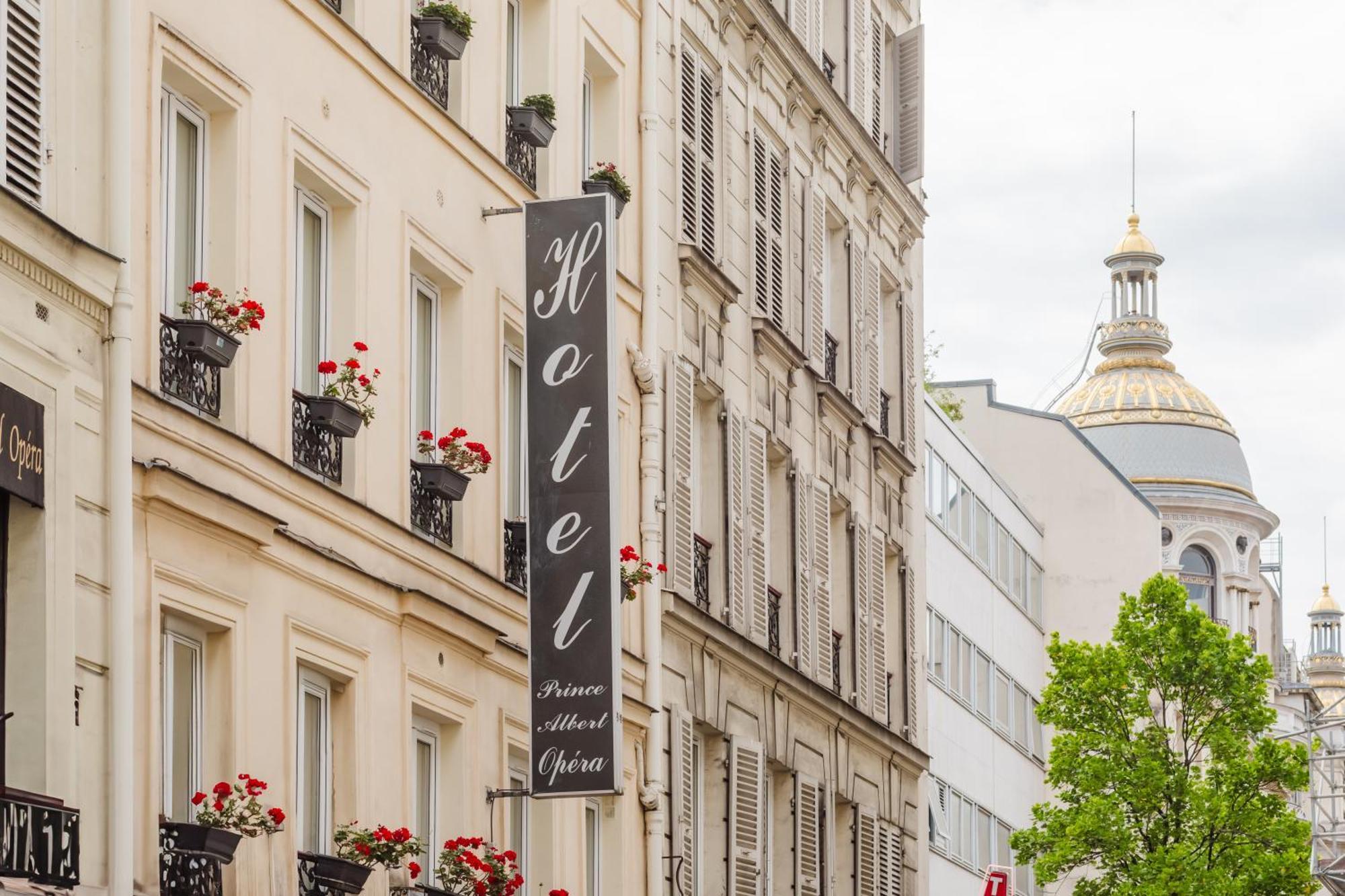 Hotel Prince Albert Opera Paris Bagian luar foto