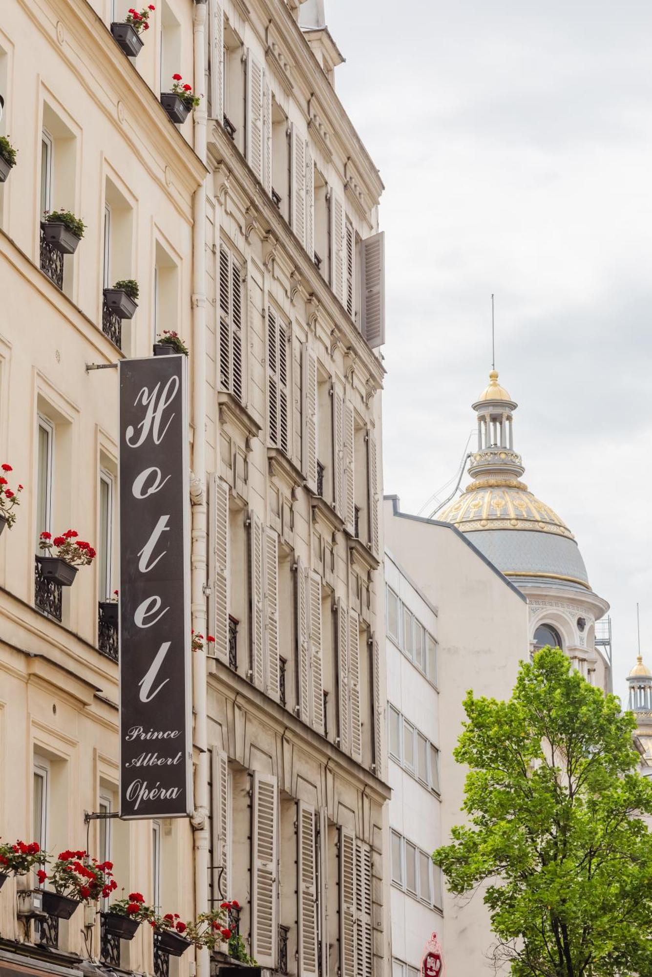 Hotel Prince Albert Opera Paris Bagian luar foto