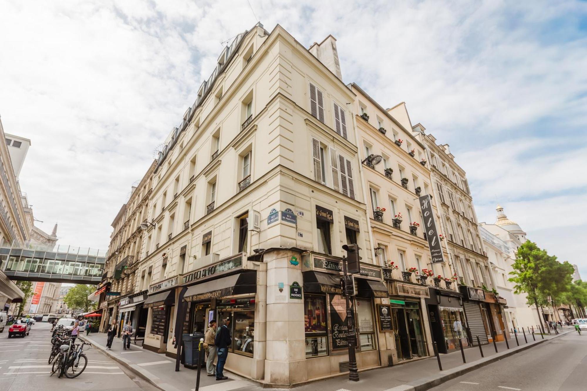 Hotel Prince Albert Opera Paris Bagian luar foto